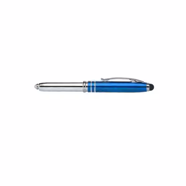 Brando Shiny Kugelschreiber - m/Stylus in Meerblau
