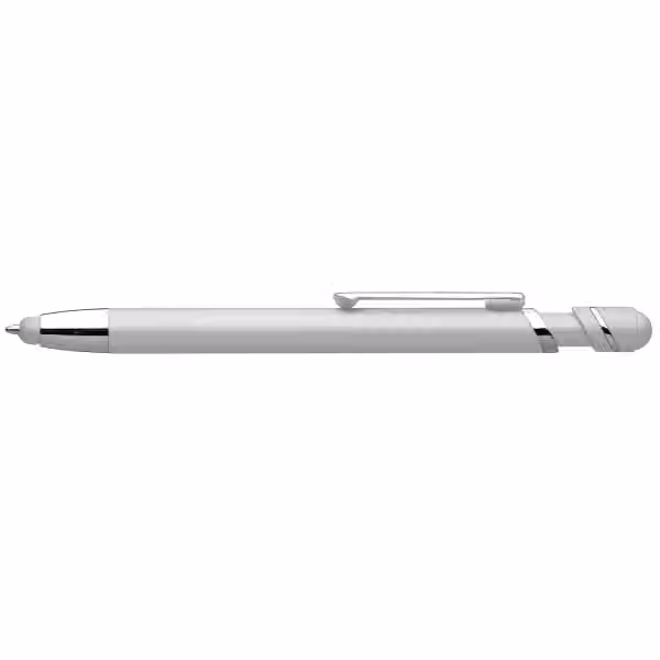 Atlantic Softy Metallic Kugelschreiber - m/Stylus in Silber