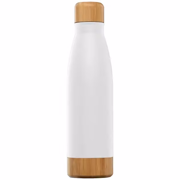 Ibiza Bamboo - 650 ml Edelstahlflasche - Doppelwandig