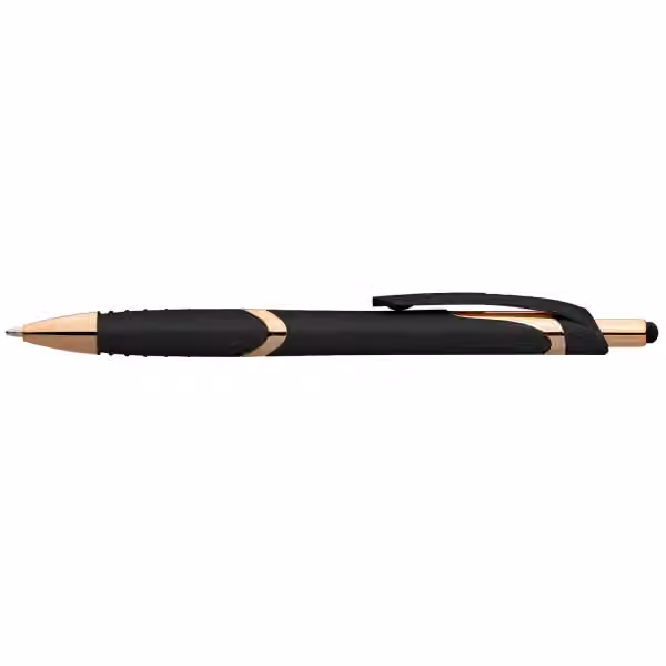 Joplin Softy Roségold Kugelschreiber - m/Stylus in Schwarz