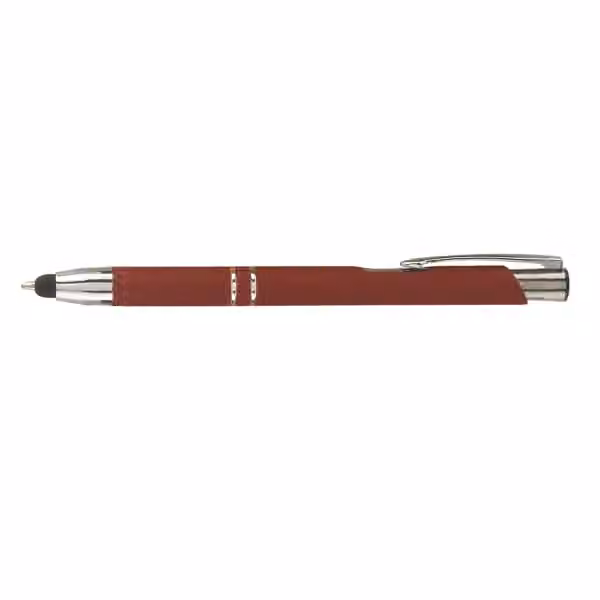 Crosby Metall Kugelschreiber - m/ Stylus unten in Rot