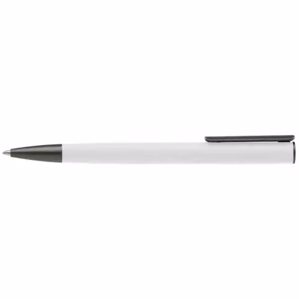 Jagger Gunmetal Kugelschreiber in Weiss