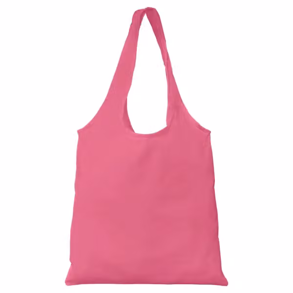 Santorini Essentials Shopping–Tragetasche aus recycelter 70 g/m² Baumwolle - 8 L in Rosa