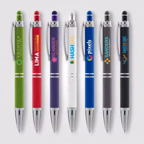 Phoenix Softy Kugelschreiber - m/Stylus in Blau