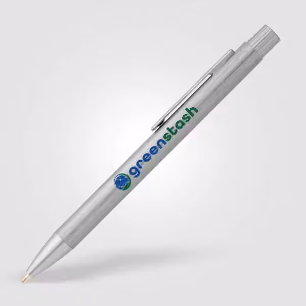 Majesty Kugelschreiber texturiert aus recyceltem Aluminium