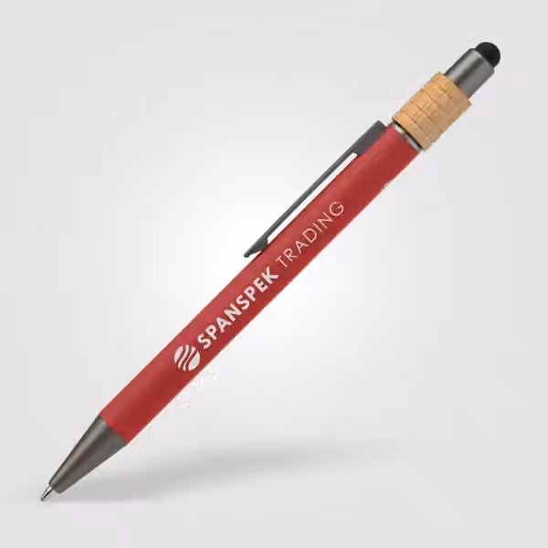 Reborn Spinner Kugelschreiber aus recyceltem Aluminium - m/Stylus