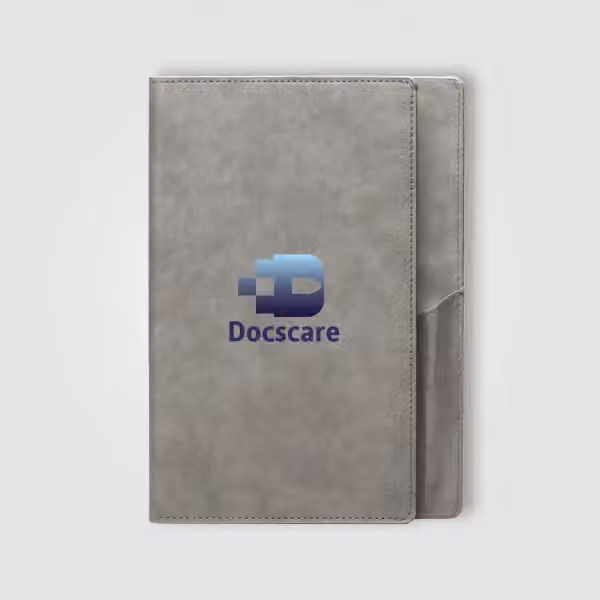 Memento Notizbuch nachfüllbar in PU-Wildlederoptik - B5