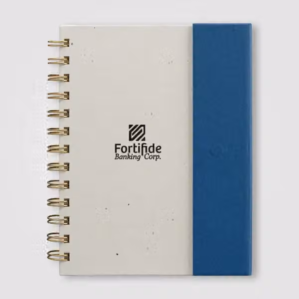 Halden Organiser mit Spiralbindung, Haftnotizen und FSC-Papier – B6