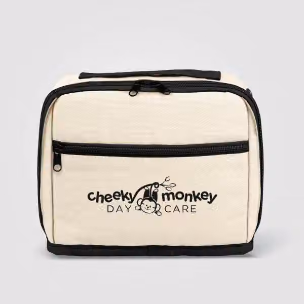 Odyssey Organiser-Tasche mit Reißverschluss aus 540 g/m² recycelter Baumwolle – 1,7 L