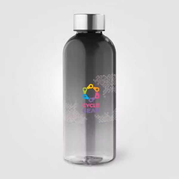 Skye – Trinkflasche mit Drehverschluss und Ombre-Finish aus rPET – 650 ml