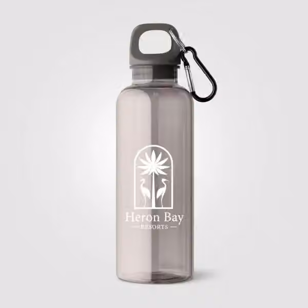 Doli Fahrradflasche mit Schraubverschluss und Karabinerclip aus rPET – 500 ml