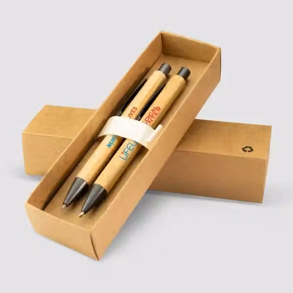 Bambowie Geschenkset in Bambus