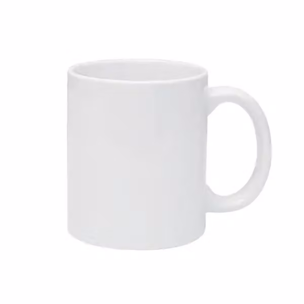 355 ml SimpliColour Keramiktasse in Weiss