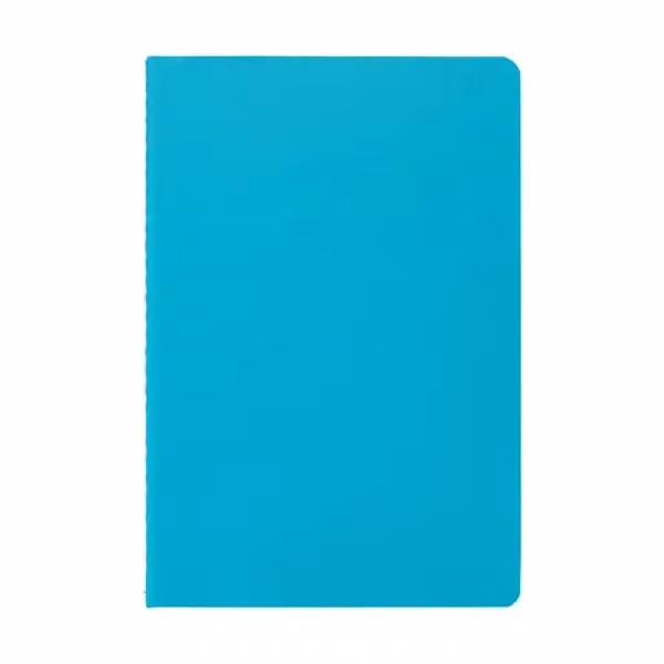 Eilo Notizbuch mit Kontrastnähten aus recyceltem Material – A5