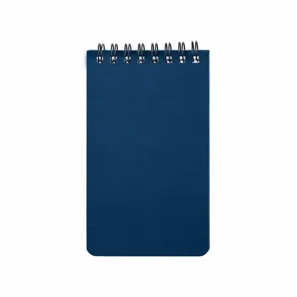 Atlas Essentials Spiralnotizblock aus Steinpapier in Marineblau