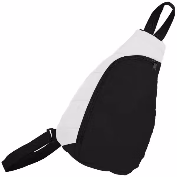 SportStyle - Umhängetasche aus rPET-Nylon - 15L in Weiss