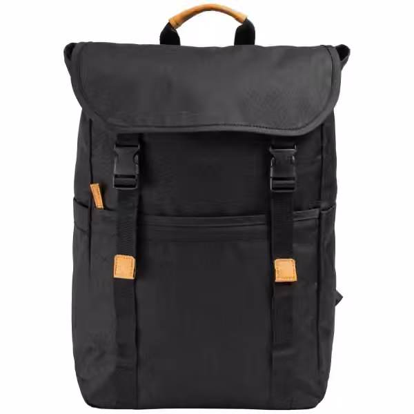 Lund - 600D rPET Rucksack - 17L in Schwarz