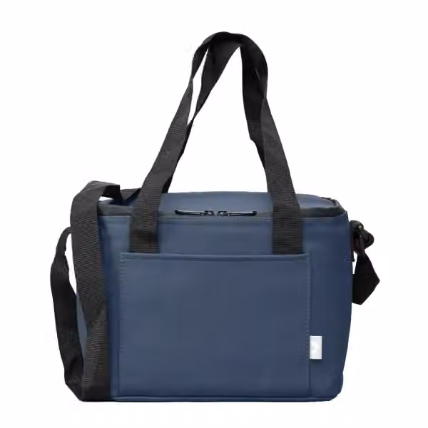 Malmö Kühltasche für 12 Dosen aus recyceltem Material - 11L in Marineblau