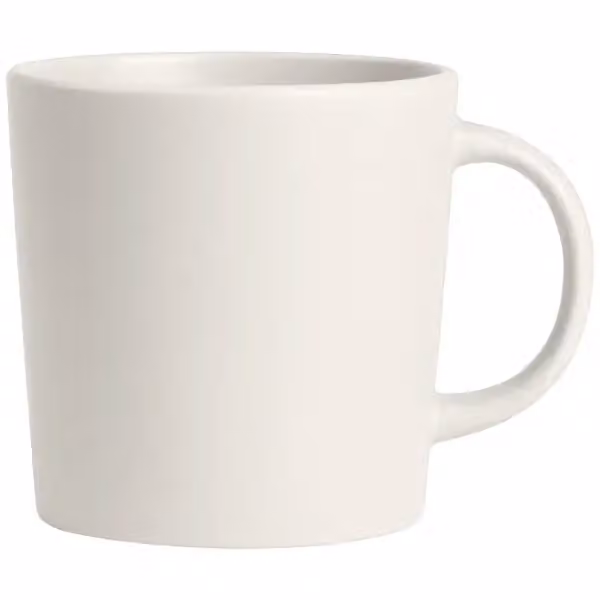 Madison - 355 ml Matte Glazed Keramiktasse in Weiss
